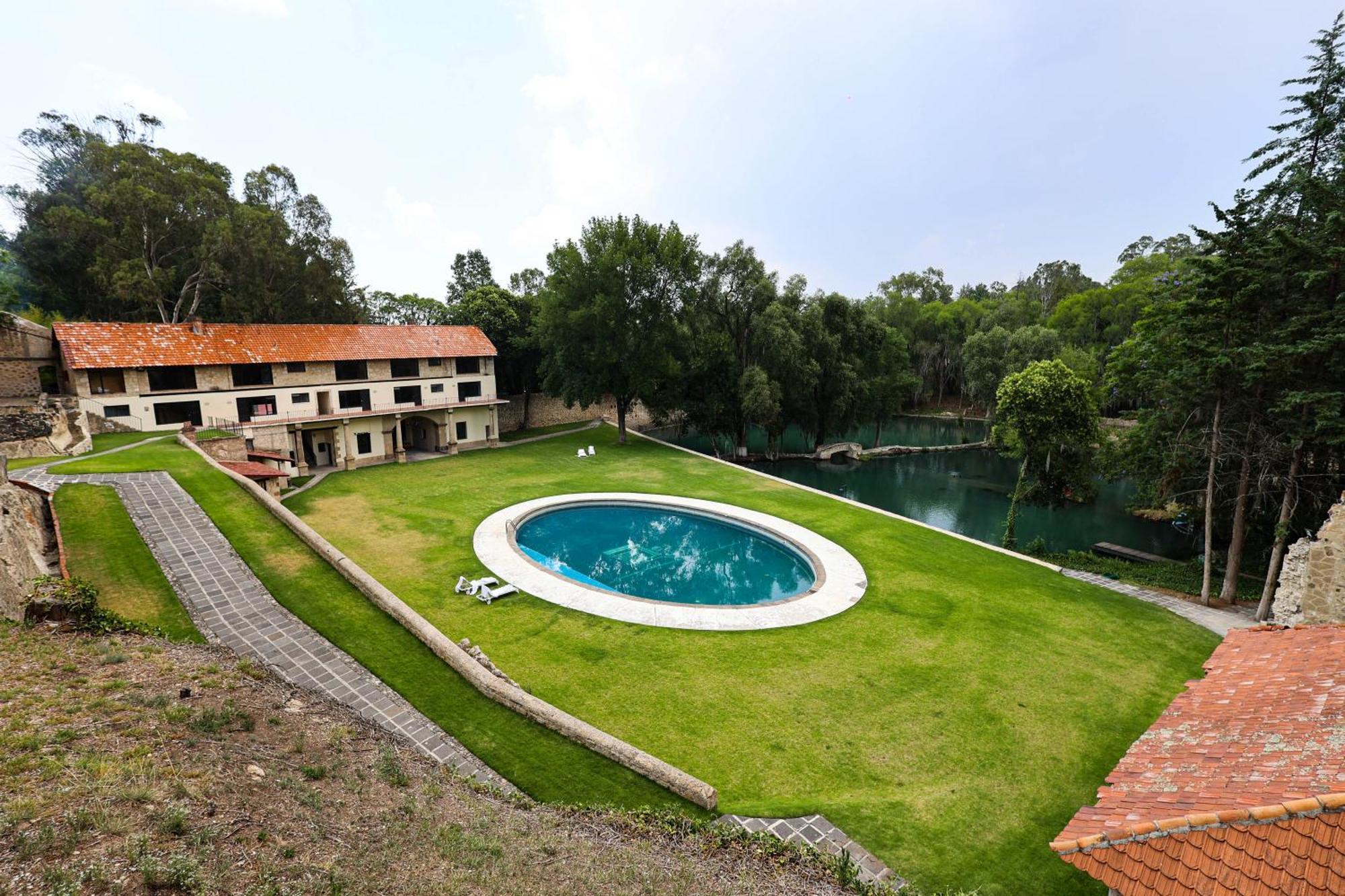 Hotel Hacienda San Miguel Regla Уаска-де-Окампо Экстерьер фото